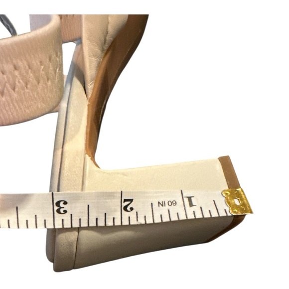 Caslon  Ivory Block Heel Sandals Size 9 | New Without Tag - Picture 3 of 11